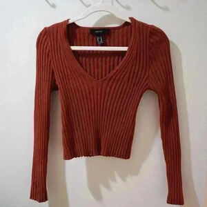 V-neck sweater